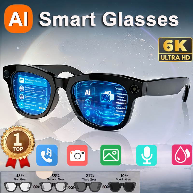 Photography With Ai - 6K HD AI Camera Glasses 800MP