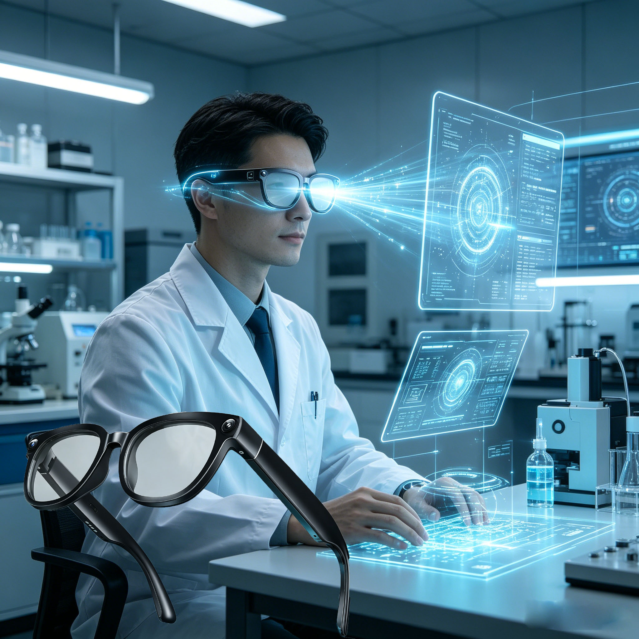 Photography With Ai - Smart AI Glasses HD Photo Video