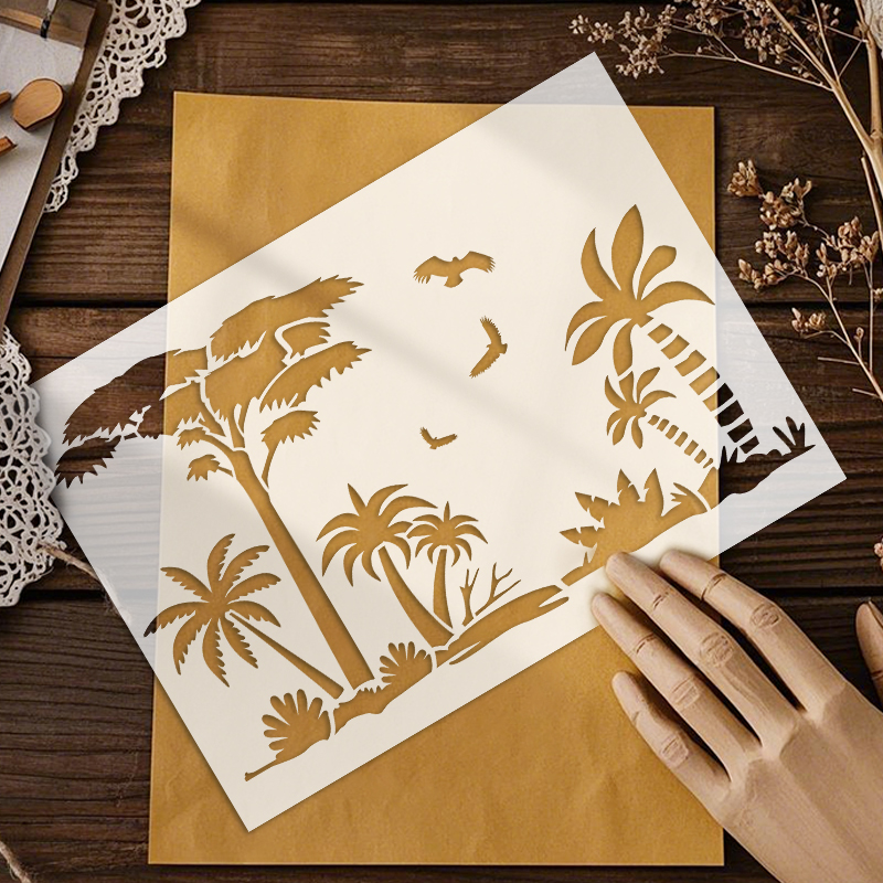 Photography Model - YOMDID 1pc Tropical Jungle Landscape Painting