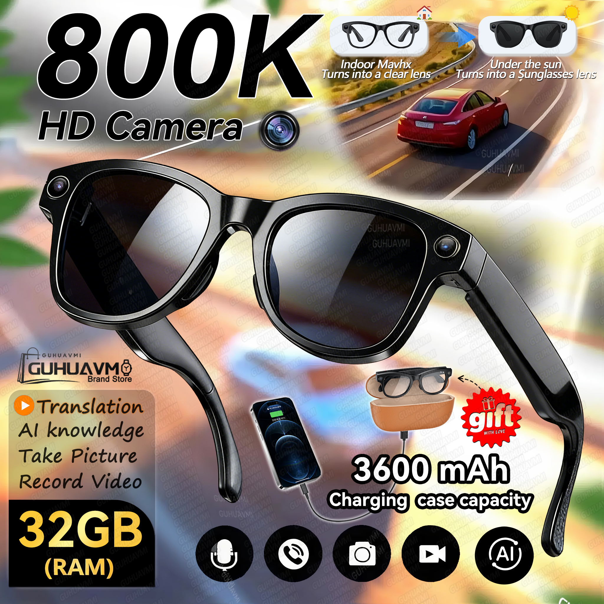 Photography With Ai - New 800W 4k HD Camera Smart
