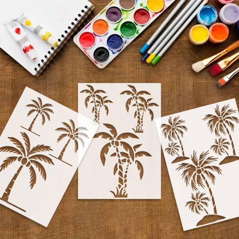 Photography Model - YOMDID 3pcs Tree Painting Hollow Out