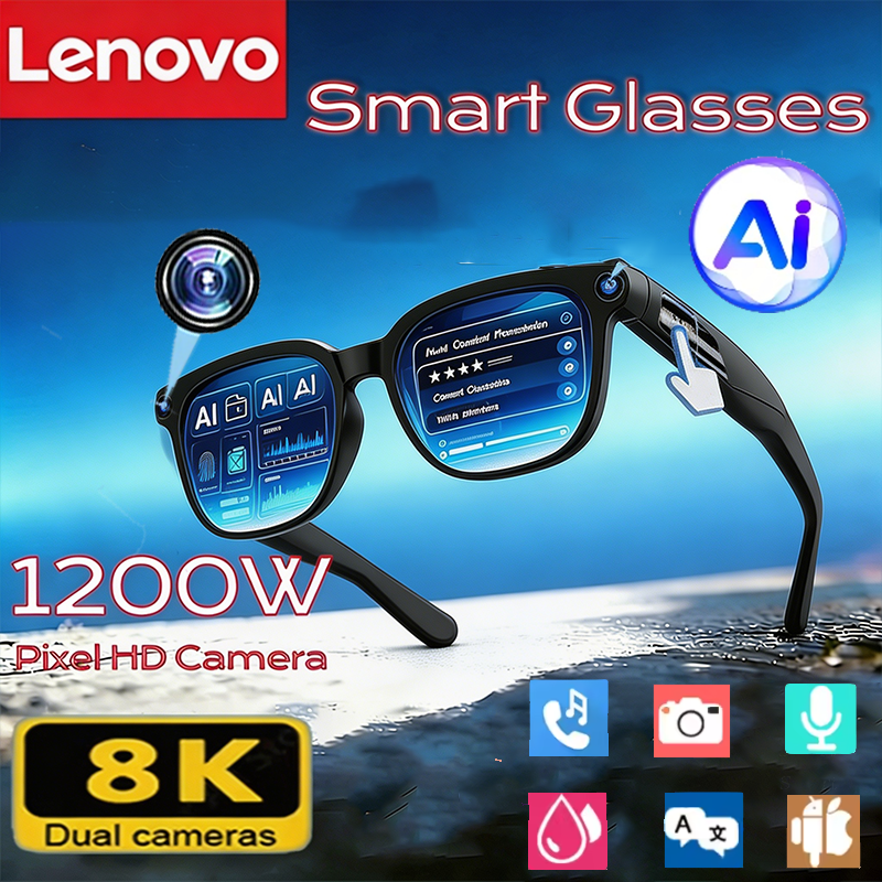 Lenovo AI Smart Sunglasses 8KH - Photography With Ai avaliação e preço