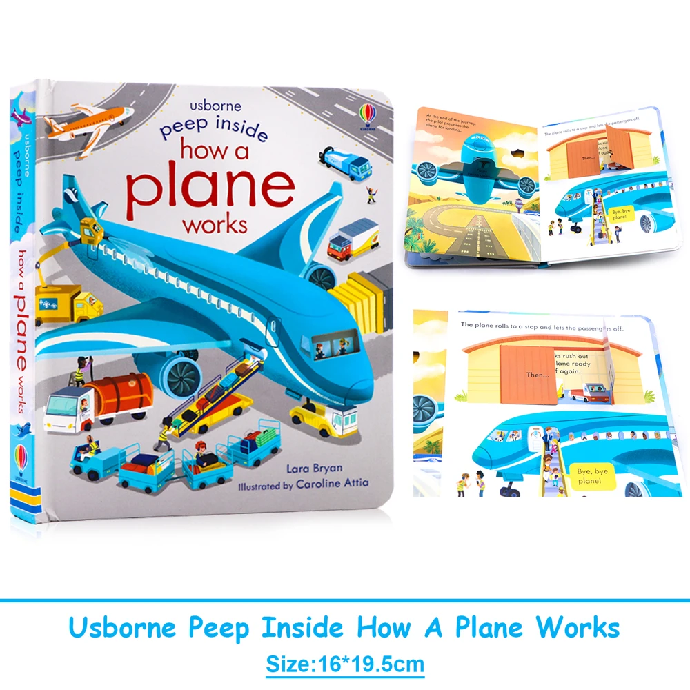 Usborne Peep Inside How A Plan - Photography Job avaliação e preço