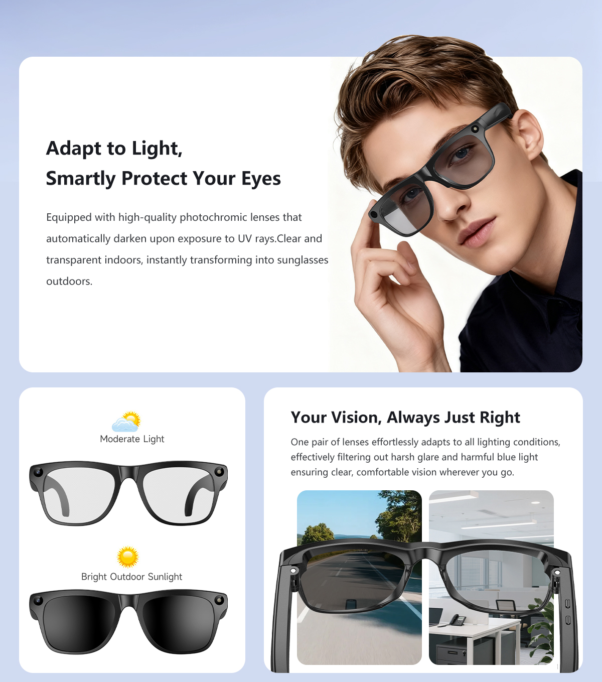 AI Smart Glasses Camera AI Pho - Photography With Ai avaliação e preço