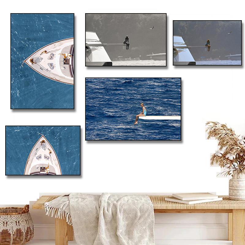 1pc frameless Canvas Painting  - Photography Vintage avaliação e preço