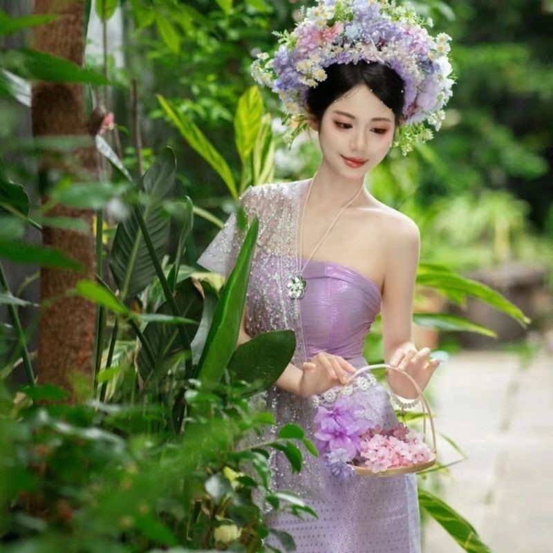 Thailand Vintage Traditional F - Photography Vintage avaliação e preço