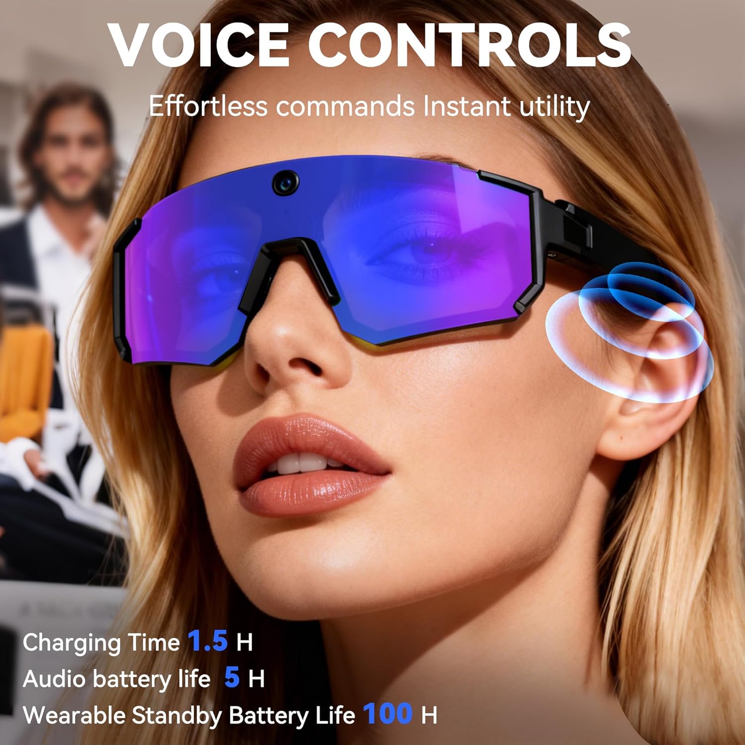 AI Smart Glasses with Camera H - Photography With Ai avaliação e preço