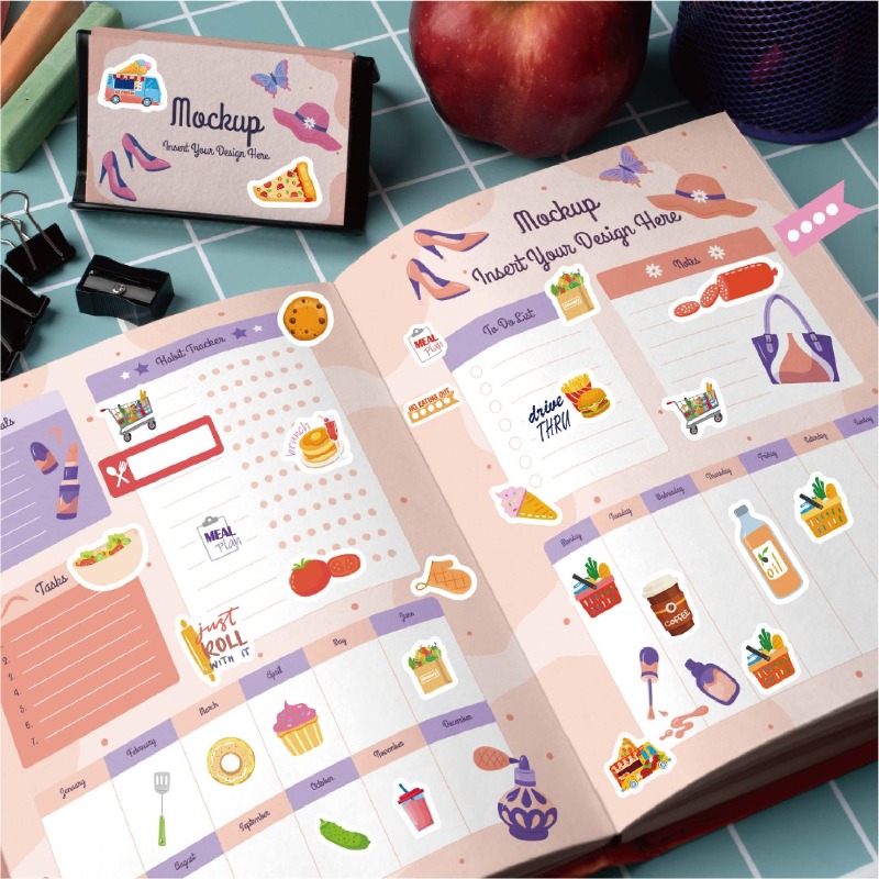Food Planning Stickers Station - Photography Of The Year avaliação e preço