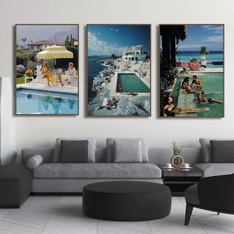 Slim Aarons Speedboat Landing  - Photography Vintage avaliação e preço