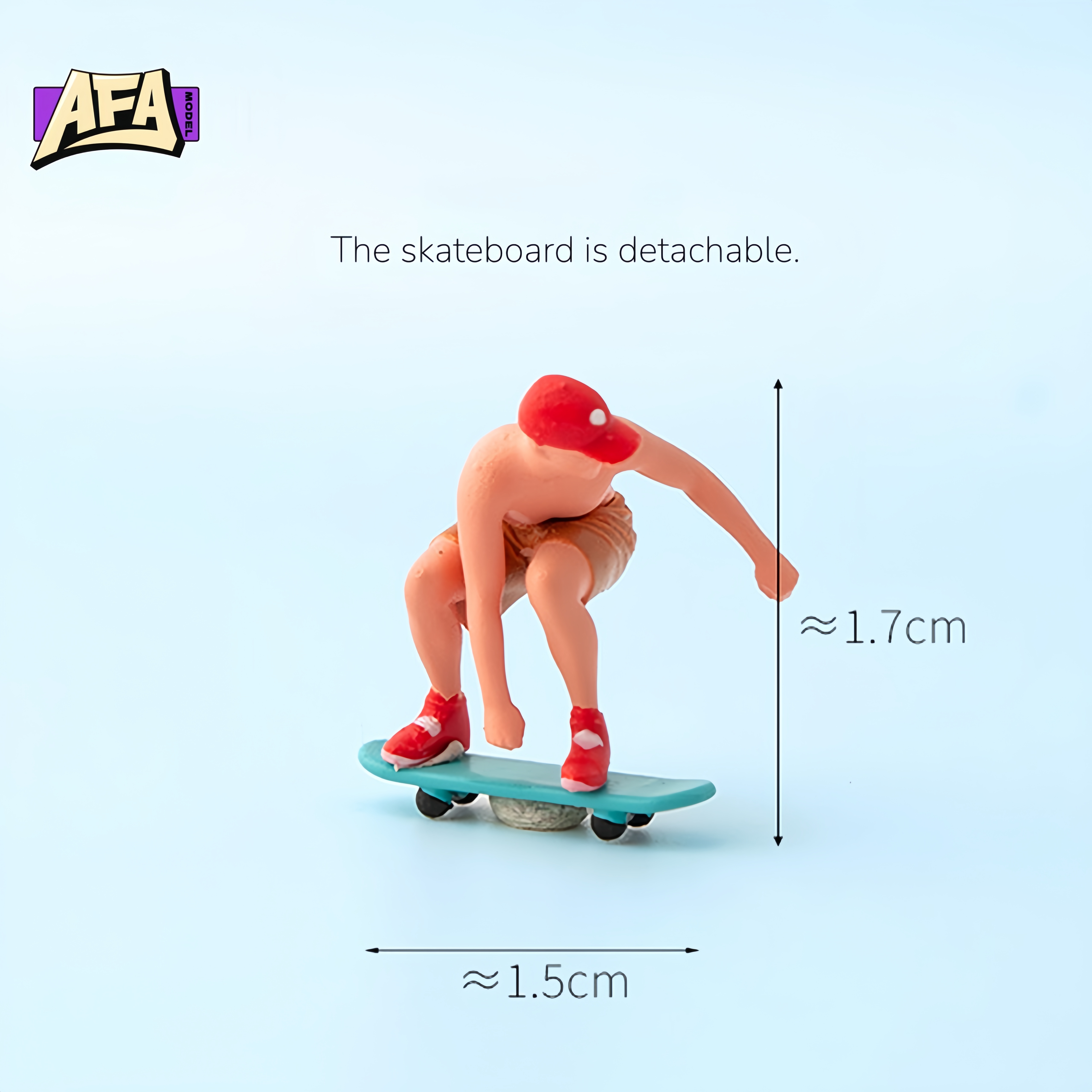 1 64 resin diorama skate Minia - Photography Model avaliação e preço