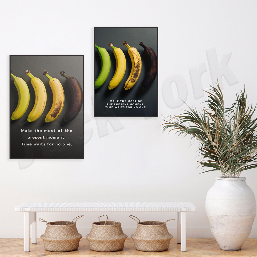 Colorful banana aging stages,  - Photography Quotes Inspirational avaliação e preço