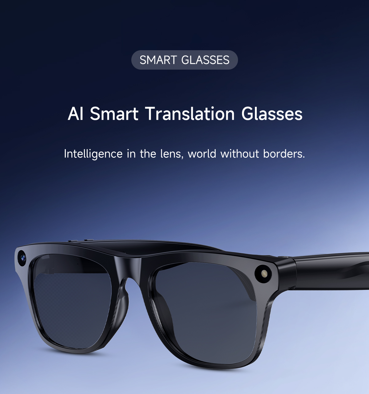 New AI Smart Glasses Camera Re - Photography With Ai avaliação e preço