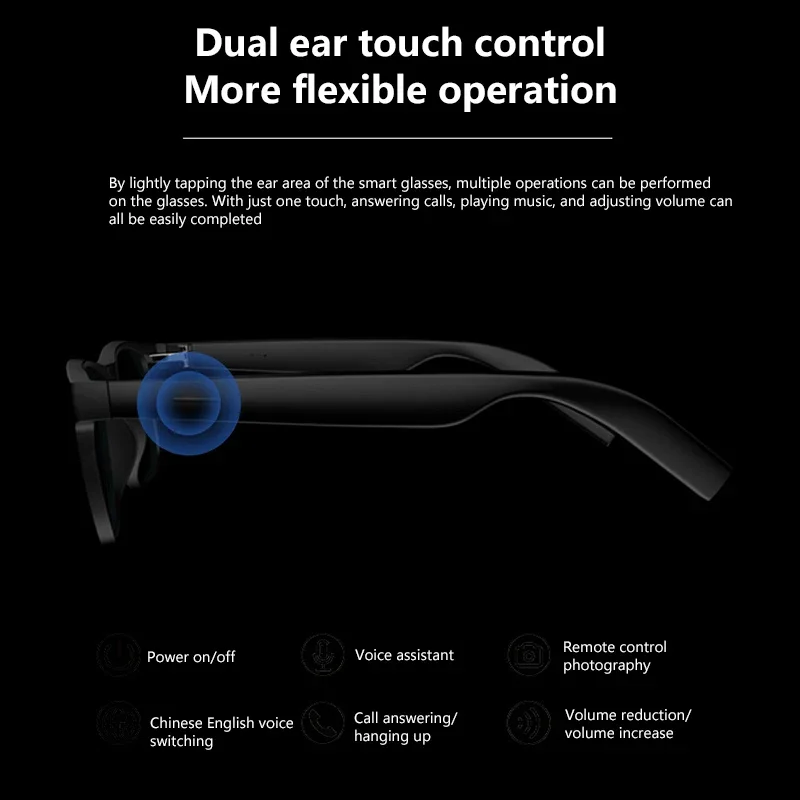 Lenovo AI Smart Glasses 8K Rem - Photography With Ai avaliação e preço