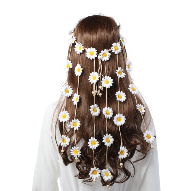 Daisy Sunflower Headband Flora - Photography Vintage avaliação e preço