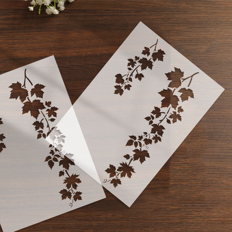 YOMDID 1pc Leaf Pattern PET Pa - Photography Model avaliação e preço