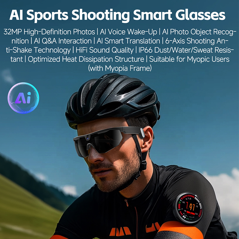 2026 New Smart Glasses Cycling - Photography With Ai avaliação e preço