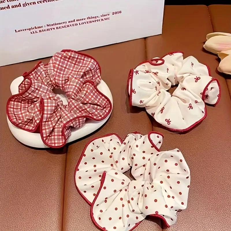 3 Pcs Sweet Red Dot Bowknot Pl - Photography Of The Year avaliação e preço