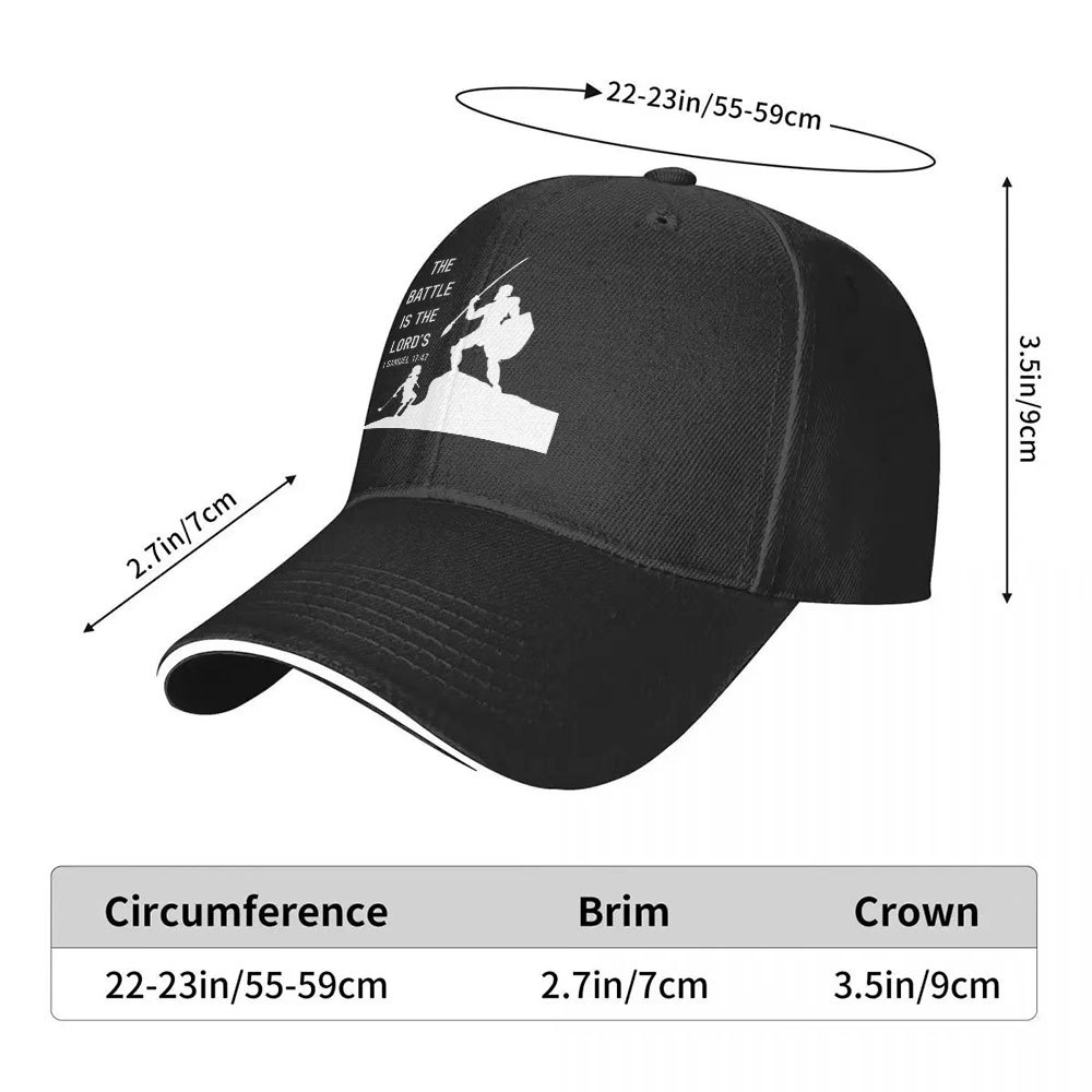 David's War Song Baseball Cap  - Photography Quotes Inspirational avaliação e preço