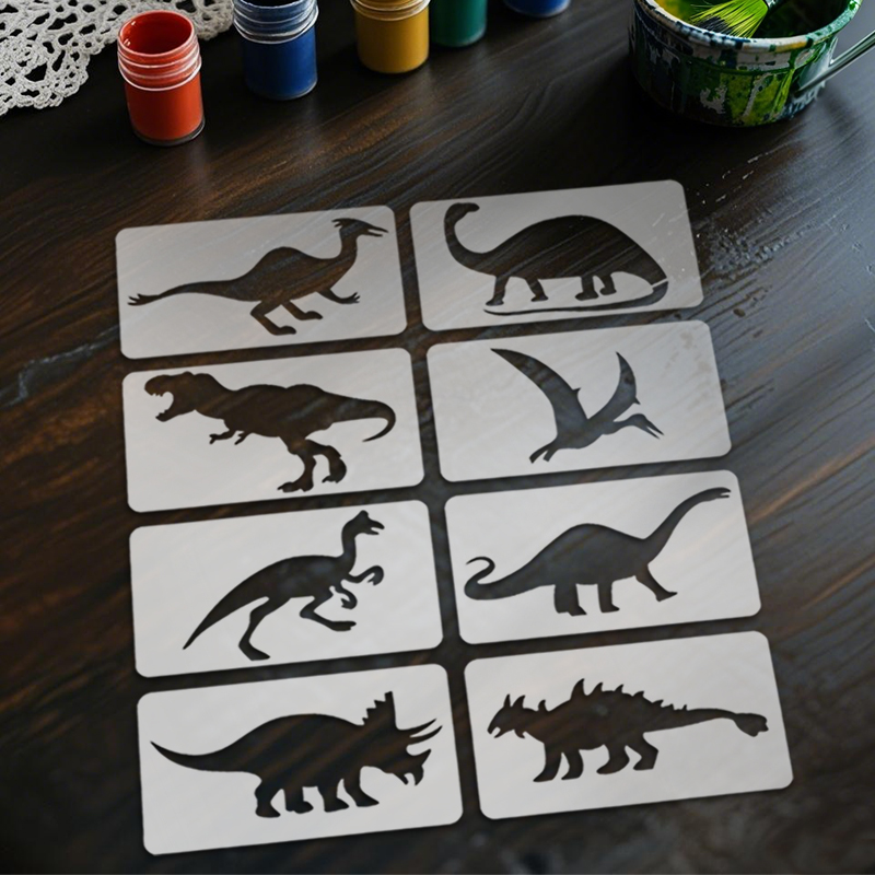 YOMDID 8pcs Dinosaur Drawing T - Photography Model avaliação e preço