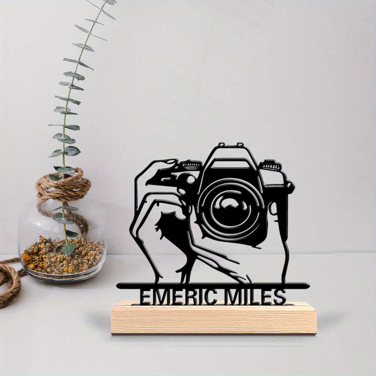 Personalized Emric Miles Camer - Photography Vintage avaliação e preço