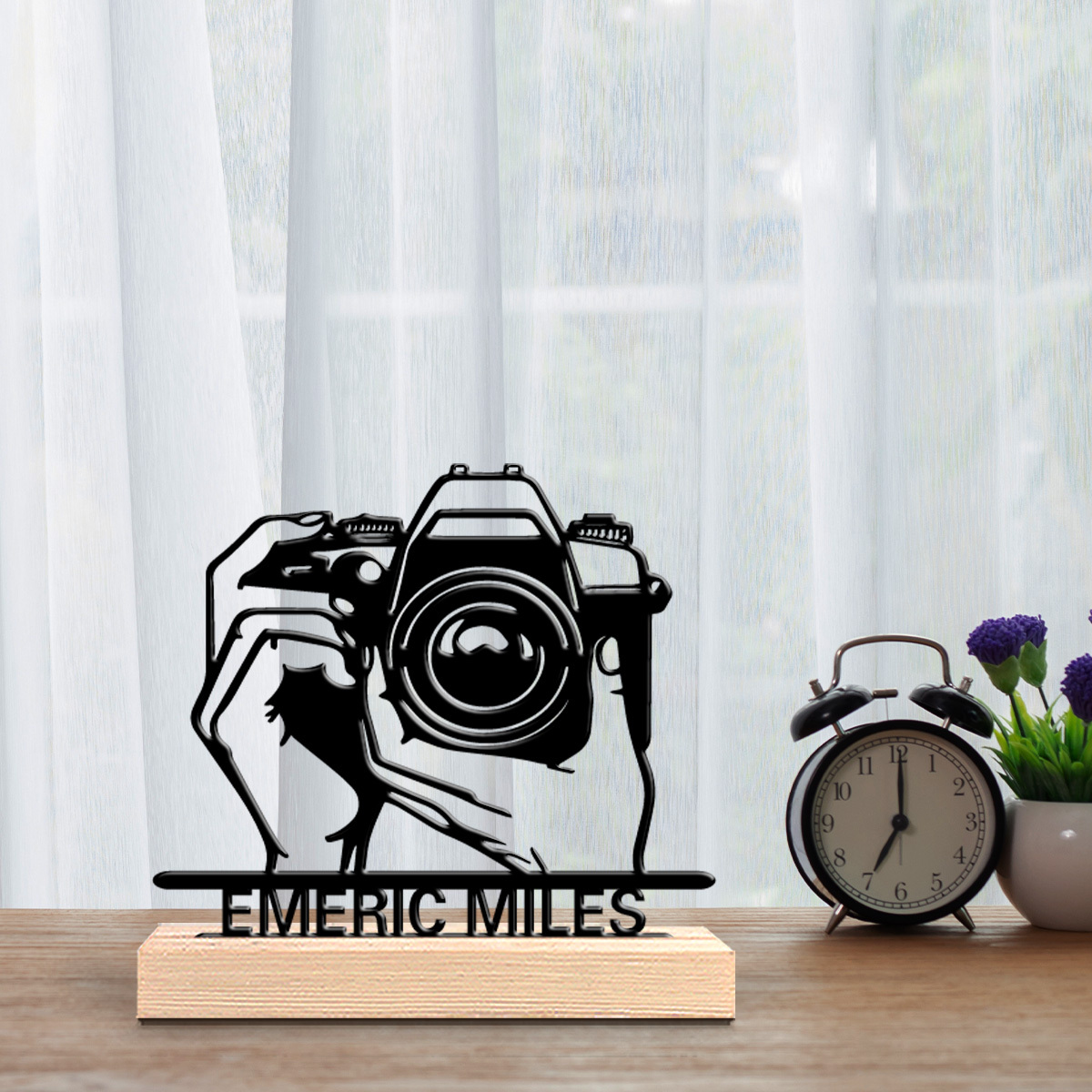 Personalized Emric Miles Camer - Photography Vintage avaliação e preço