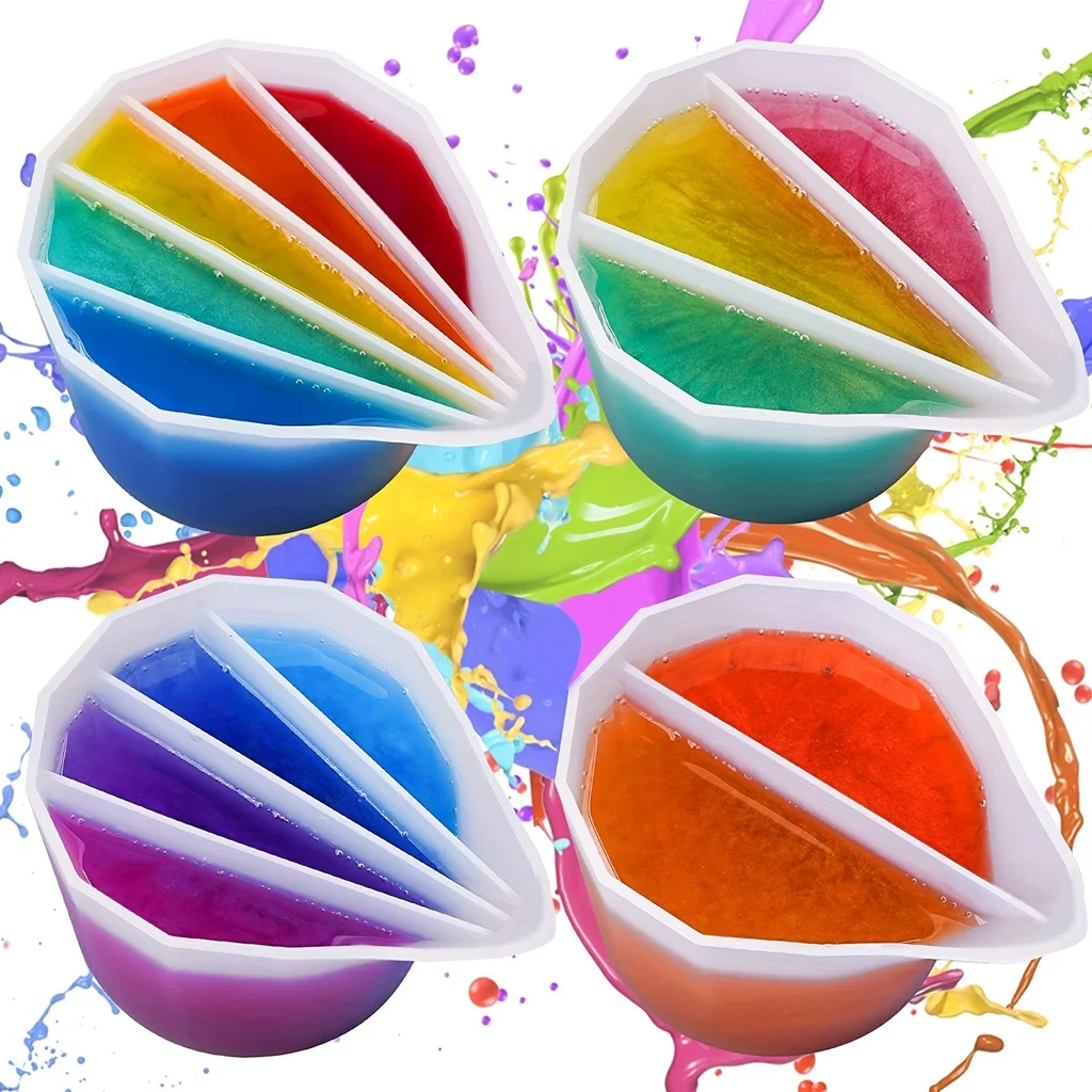 Color Mixing Split Cup For Pou - Photography Model avaliação e preço